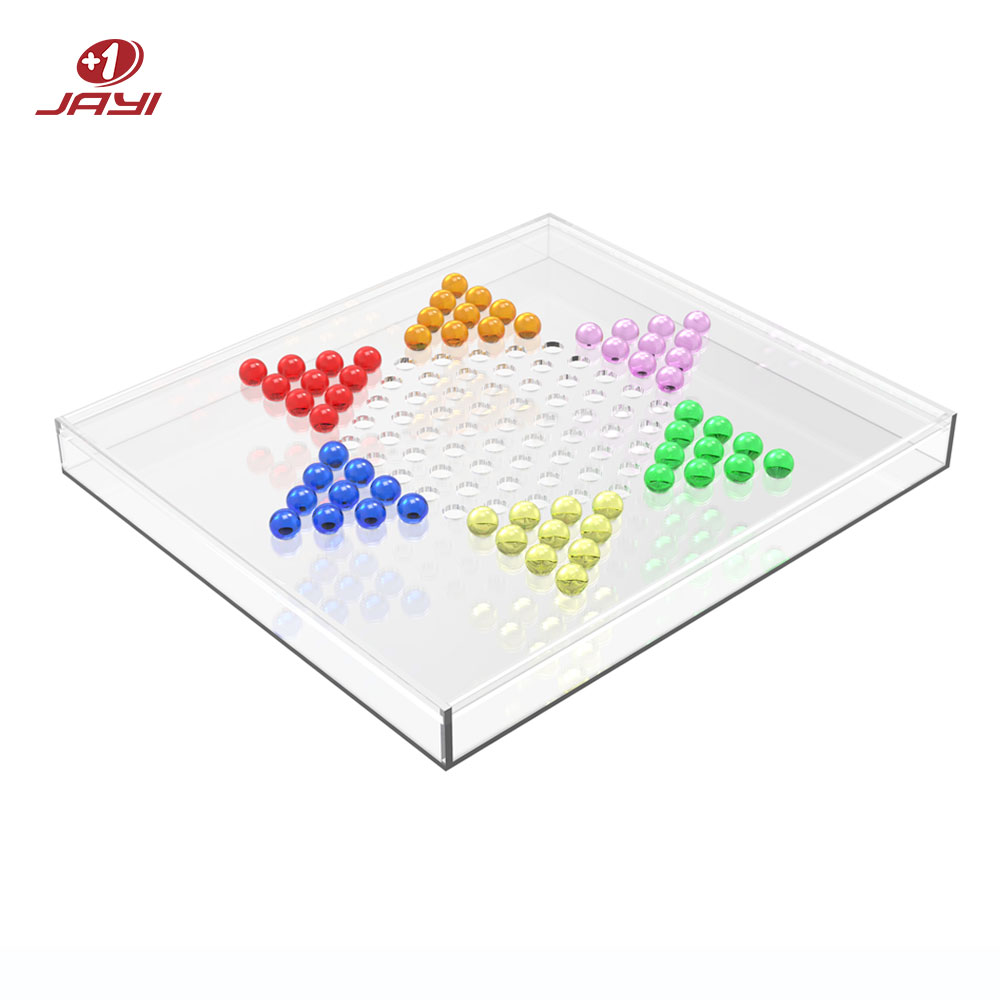 Custom Acrylic Chinese Checkers Game Set – JAYI Featured Image