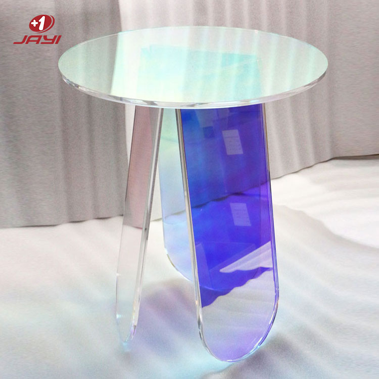 Round Acrylic Coffee Table