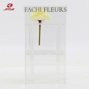 Custom Clear Acrylic Rose Box Wholesale – JAYI
