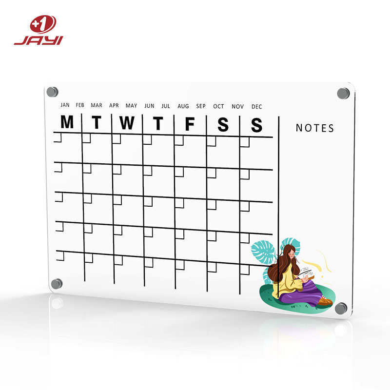 Good Quality Calendar Holder – Custom Clear Acrylic Wall Calendar Manufacturer – JAYI – JAYI