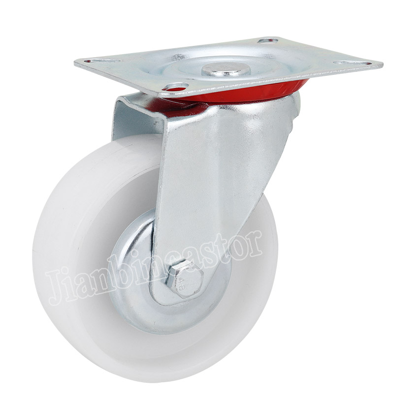 Wholesale Factory 100mm 4 5 6 Inch PP Wheel Casters Industrial Swivel Locking Medium Duty Casters Wheel For Trolley Carts