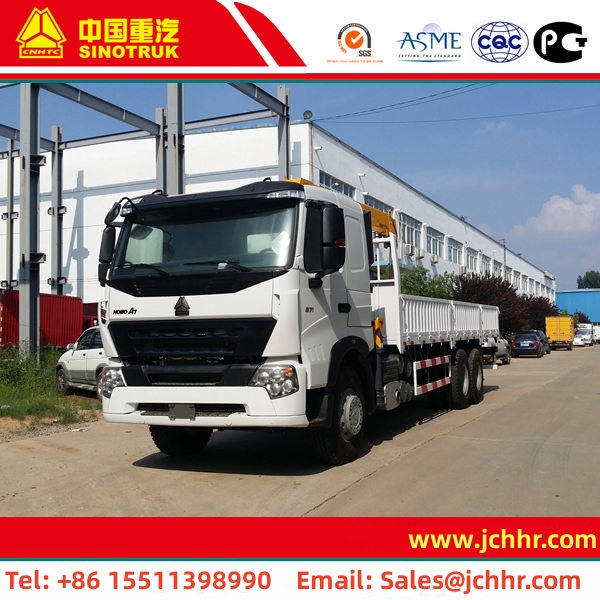 10T (HOWO A7 Chassis) Sinotruk HOWO A7 Truck Mounted Crane