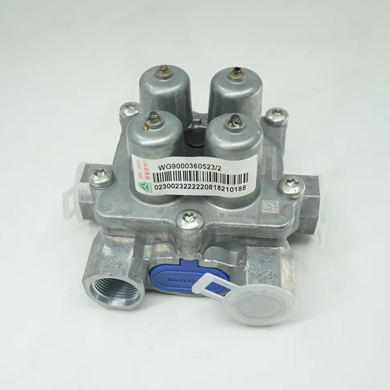 SINOTRUK HOWO Truck Parts Four-circuit Protection Valve WG9000360523