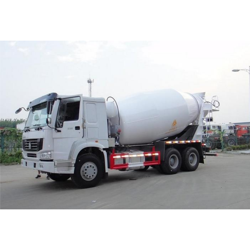 12 Meter Cubic — Sinotruk Howo Concrete-Mixer-Truck-12-Meter-Cubic