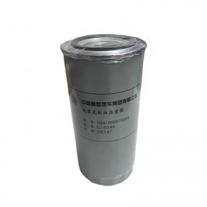 Hot-selling Total Truck Parts -
 SINOTRUK HOWO Truck Parts Engine oil filter  VG61000070005 – JieCheng