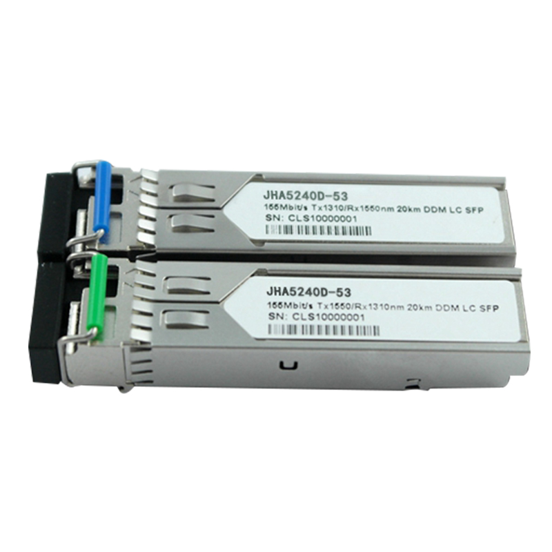 Hot Sale for Ong Distance SFP+ Transceiver - 155M Single Mode 40Km DDM | Single Fiber SFP Transceiver JHA-5240D-35 – JHA