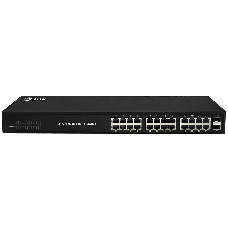 Chinese wholesale Outdoor Network Switch - 24+2 Gigabit Fiber Ethernet Switch  JHA-S2402-26RL – JHA