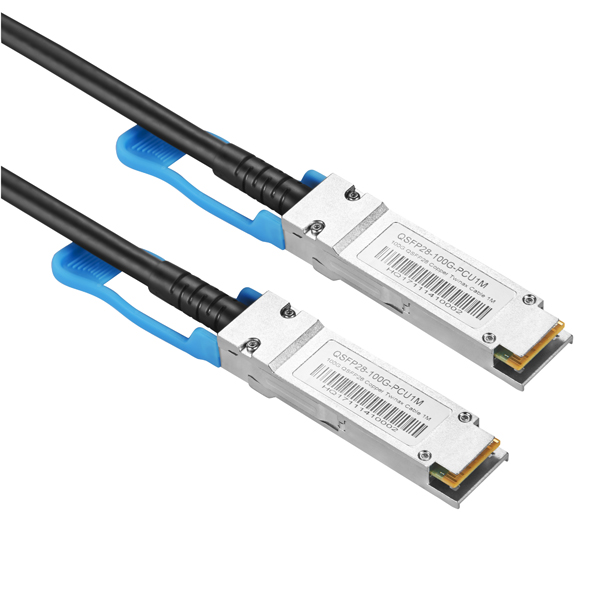 Manufacturer for 4k Fiber Optic Cable For Multimedia - 100G QSFP28 Direct Attach Cable (DAC)  JHA-QSFP28-100G-PCU – JHA