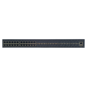 Network Switch 24 Port 1000M L2/L3 Managed Fiber Ethernet Switch with 6 1G/10G SFP+ Slot | JHA-SW602424MGH