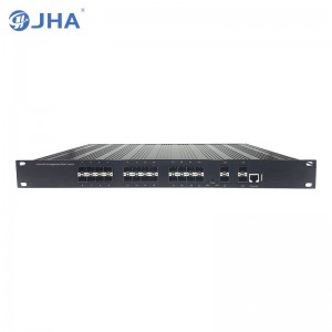 4 1G/10G SFP+ Slot+24 1G SFP Slot |L2/L3 Indasteri e laoloang ea Ethernet Switch JHA-MIWS4GS2400H