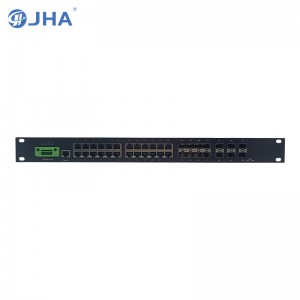 6 1G/10G SFP+ Slot+24 10/100/1000TX+8 1G SFP Slot |L2/L3 Managed Industrial Ethernet Switch JHA-MIWS6GS8024H