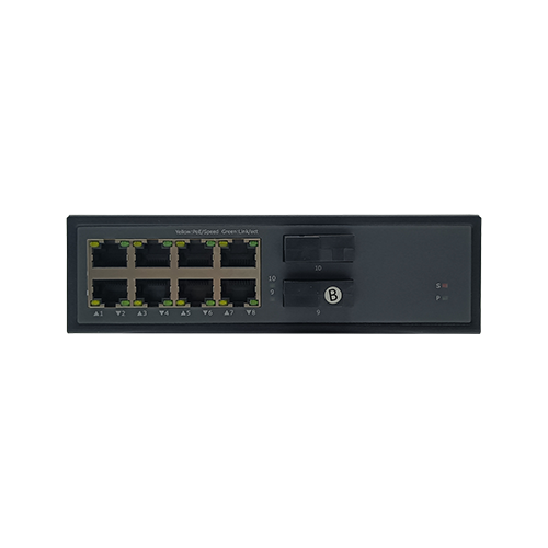 2018 China New Design Transmitter And Receiver - 8 10/100/1000TX + 2 1000FX | Fiber Ethernet Switch JHA-G28 – JHA