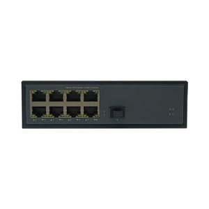 8 10/100 / 1000TX + 1 1000X SFP ýeri |Süýümli Ethernet kommutatory JHA-GS18