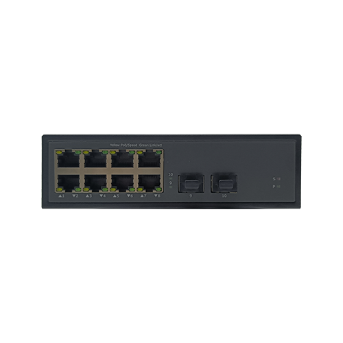 Wholesale 8 Ports Ethernet Switch - 8 10/100/1000TX + 2 1000X SFP Slot | Fiber Ethernet Switch JHA-GS28 – JHA