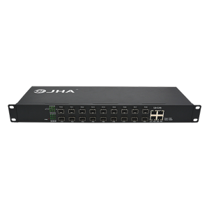 1U Type 4 10/100/1000TX + 18 1000X SFP | Fiber Ethernet Switch JHA-GS1804