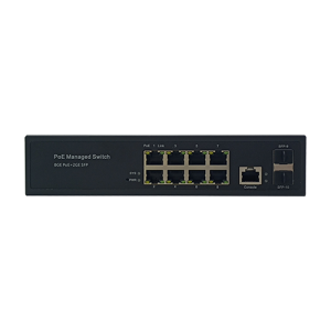 Commutador gestionat PoE 8 ports amb 2 ranures SFP de 1000M |JHA-MPGS28N