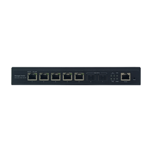 L3 Managed PoE Switch 4 Port with 2 1G/2.5G/10G SFP Slot |JHA-MT2G05P-L3