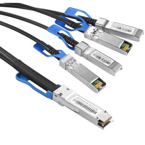 100G QSFP28/4SFP28 Direct Attach Cable JHA-QSFP28-4SFP28-100G-PCU