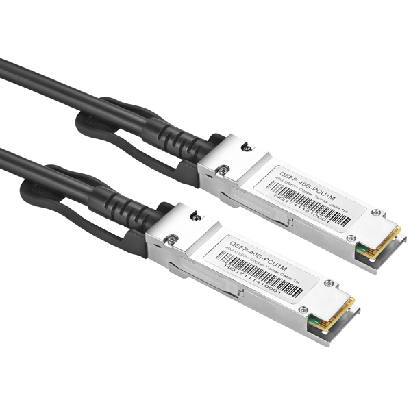 China wholesale 25g Sfp28 Active Optical Cable - 40G QSFP+ Direct Attach Cable JHA-QSFP-40G-PCU – JHA