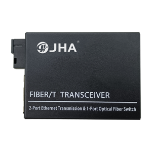 2 10/100/1000TX + 1 1000FX |Fiber Media Converter JHA-G12