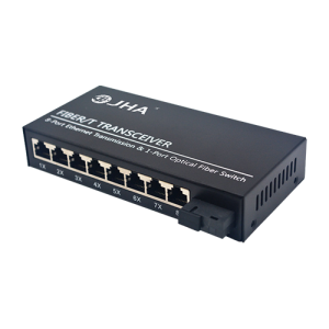 8 10/100TX + 1 100FX |Fiber Ethernet Switch JHA-F18