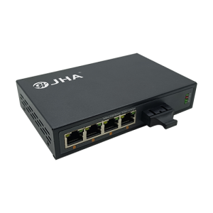 4 10/100TX + 1 100FX |Fiber Ethernet Hloov JHA-F14