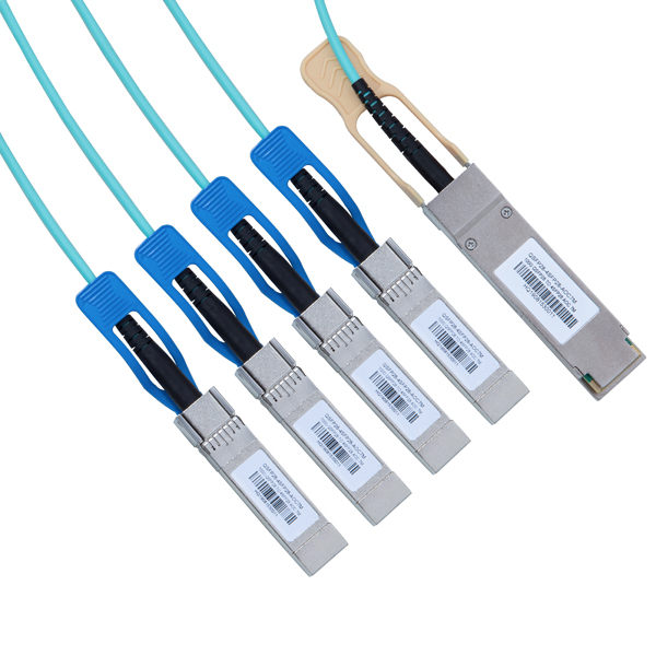 New Arrival China Sfp28 25g Aoc Optical Cable - 100-4*25G Active optical cabel (QSFP28-4*SFP28) JHA-QSFP28-4SFP28-100G-AOC – JHA