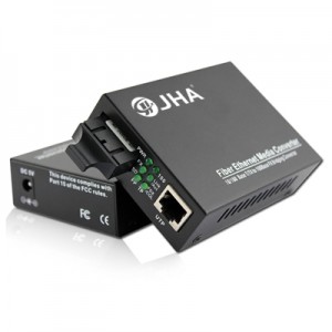 10/100TX - 100FX |Dual Fiber Media Converter JHA-F11