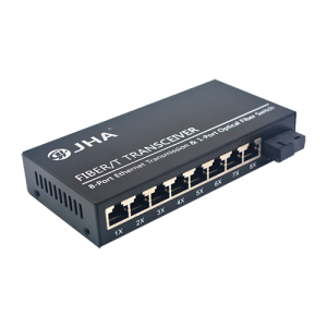 8 10/100TX + 1 100FX |Przełącznik światłowodowy Ethernet JHA-F18