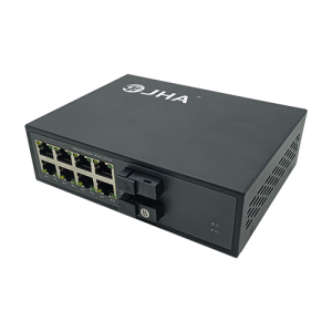8 10/100/1000TX + 2 1000FX |Fibra Ethernet Switch JHA-G28