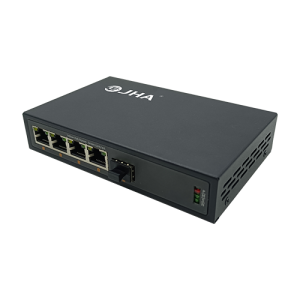 4 10/100TX + 1 100X SFP uyasi |Fiber Ethernet kaliti JHA-FS14