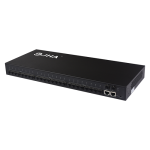 1U Tipo 24 10/100X SFP Slot + 2 1000Base Combo Haveno |Fibra Ethernet Ŝaltilo JHA-SFS24GEC02