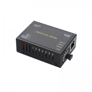 1 10/100 / 1000TX ۋە 1 1000X SFP ئورنى |Mini Fiber Media Converter JHA-GS11M