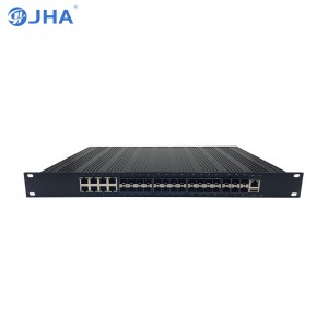 6 1G/10G SFP+ Slot+8 10/100/1000TX +24 1G SFP Slot |L2/L3 Managed Industrial Ethernet Switch JHA-MIWS6GS2408H