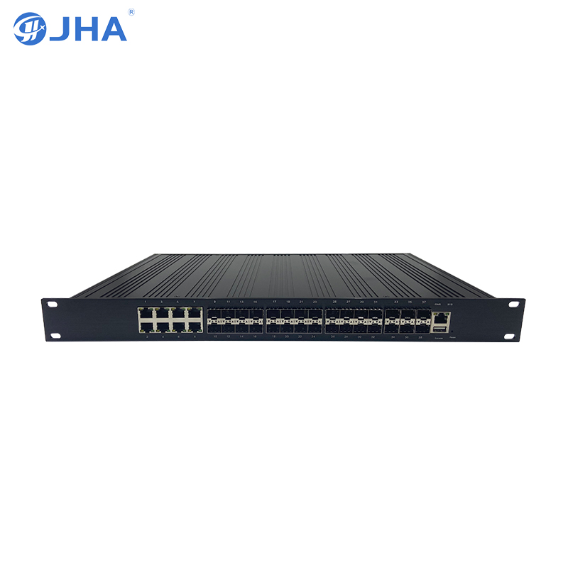 China Wholesale Industrial Switch Suppliers Factories - 6 1G/10G SFP+ Slot+8 10/100/1000TX +24 1G SFP Slot | L2/L3 Managed Industrial Ethernet Switch JHA-MIWS6GS2408H – JHA