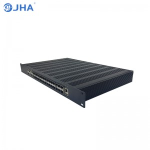 6 1G/10G SFP+ Slot+8 10/100/1000TX +24 1G SFP Slot |L2/L3 Managed Industrial Ethernet Switch JHA-MIWS6GS2408H