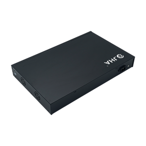 1U ډول 24 بندرونه 10/100/1000M PoE Port+4 Uplink Gigabit Ethernet Port+4 Gigabit SFP فایبر پورټ |سمارټ PoE سویچ JHA-P444024BTH