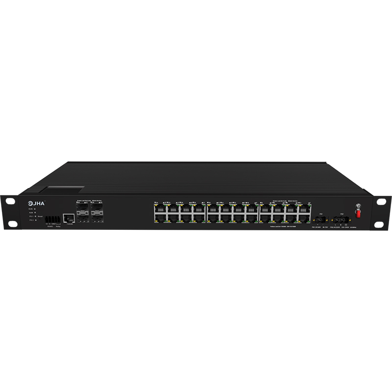 Best Price for  - 4*10G Fiber Port+24*10/100/1000Base-T Managed Industrial Ethernet Switch JHA-MIG024W4-1U – JHA