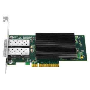 PCIe v3.0 x8 25 گيگابٽ ڊبل پورٽ ايٿرنيٽ سرور اڊاپٽر JHA-Q25WC201
