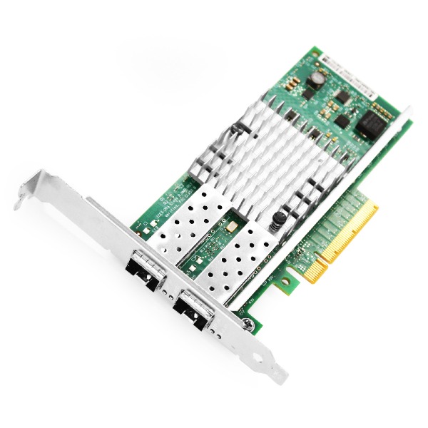 Good Quality Fiber Ethernet Server Adapter - PCI Express x8 Dual Port SFP+ 10 Gigabit Server Adapter JHA-QWC201 – JHA