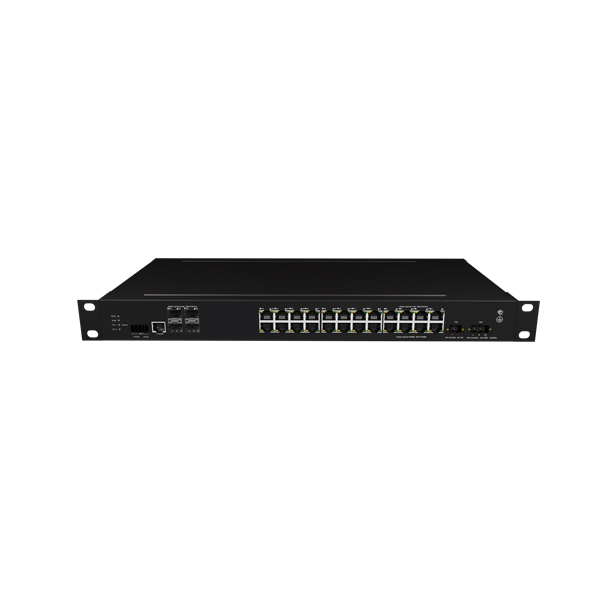 One of Hottest for Poe Ethernet Switch - 4 1000Base-X SFP Slot and 24 10/100/1000Base-T(X)| Managed Industrial PoE Switch JHA-MIGS424P – JHA