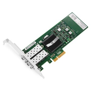 آداپتور فیبر دو پورت PCIe x4 Gigabit SFP JHA-GWC201