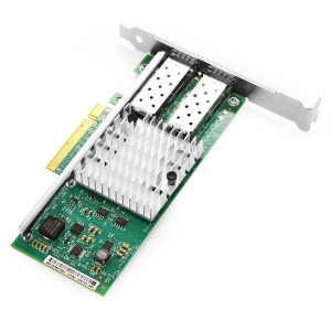 I-PCI Express x8 Dual Port SFP+ 10 Gigabit Server Adapter JHA-QWC201