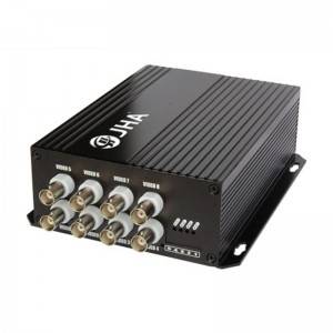 8ch video Tx Optical Video Transmitter and Receiver  JHA-D8TV-20