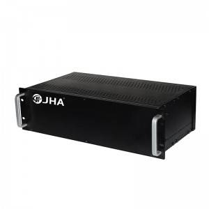 حامل محول فيديو 19 بوصة 3U، 18 فتحة، هيكل محول الفيديو JHA-D1918TV-3U