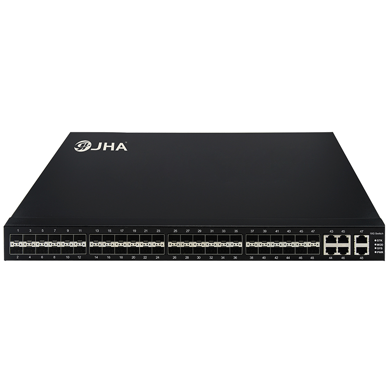 Best quality Optical Fiber Swith - L3 48+6+4 10Gigabit Management Ethernet Switch  JHA-SW4048MG-52VS – JHA