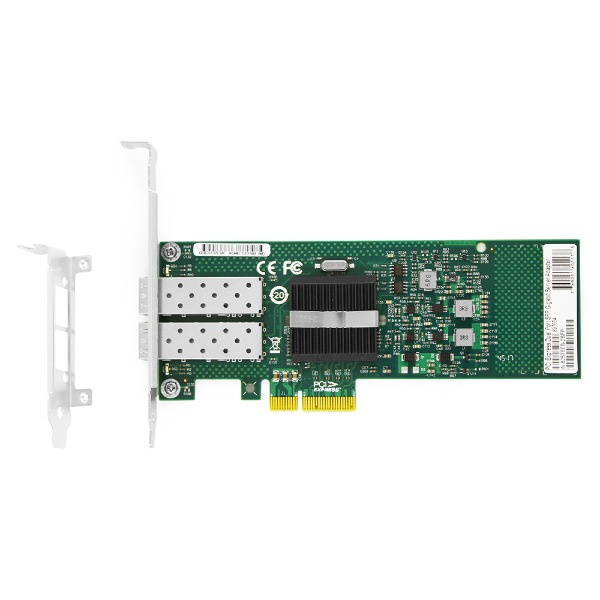 2019 wholesale price Dual Port Fiber 10gbit Ethernet - PCIe x4 Gigabit SFP Dual Port Fiber Adapter JHA-GWC201 – JHA