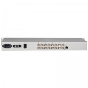 Ethernet کان E1 ڪنورٽر E1 کان فائبر Ethernet JHA-CE8F4