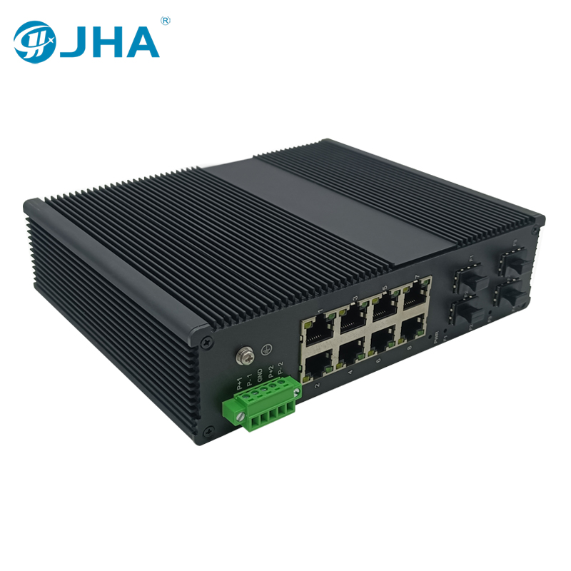 What are the application scenarios for the 8-port PoE network port power supply switch?