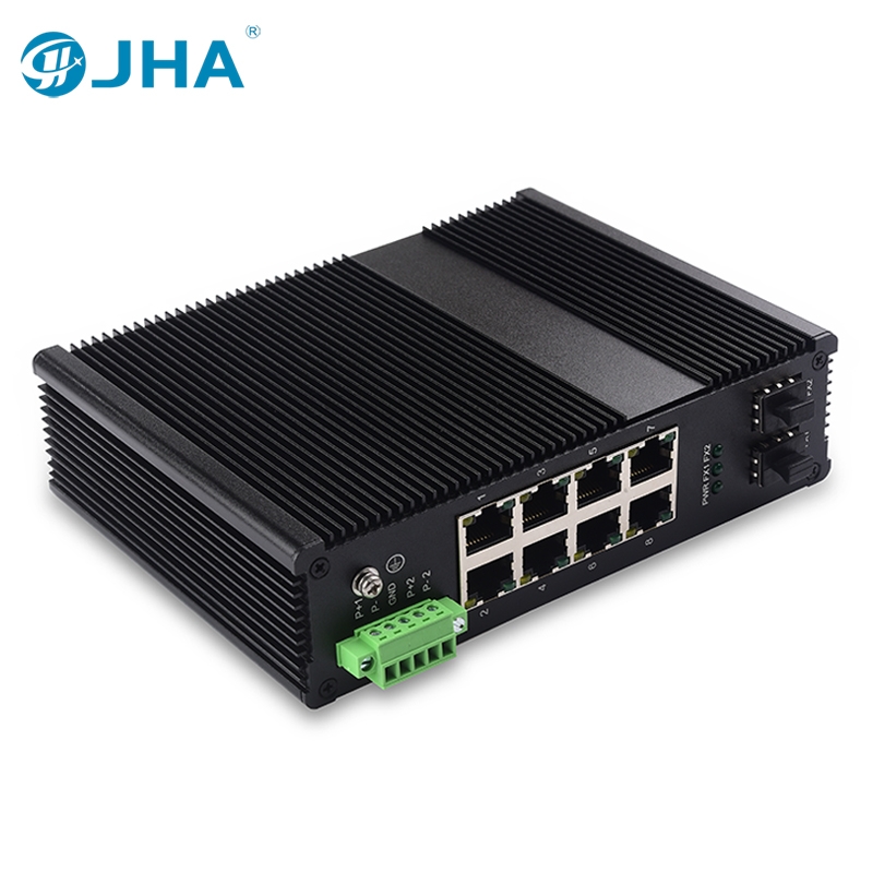 Кампактныя прамысловыя Ethernet-камутатары JHA ​​Web Smart Series Увядзенне